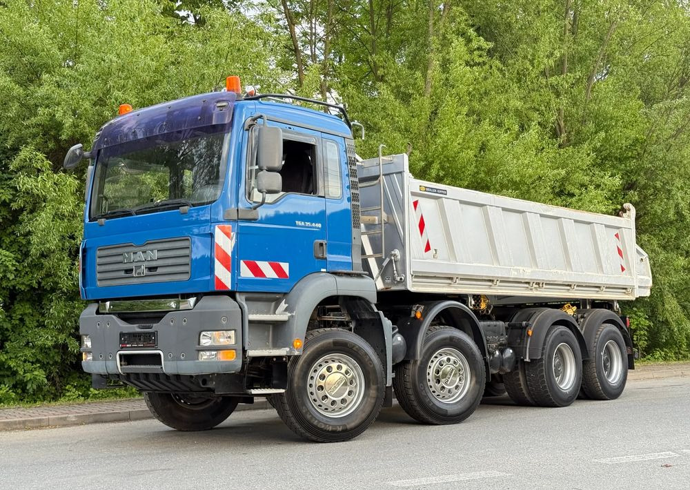 MAN * Kiper Meiller * Wywrotka * 35-440 * MAN TGA 8X4 * Stan Perfekcyjny * - Savivartis sunkvežimis: foto 3 MAN * Kiper Meiller * Wywrotka * 35-440 * MAN TGA 8X4 * Stan Perfekcyjny * - Savivartis sunkvežimis: foto 3