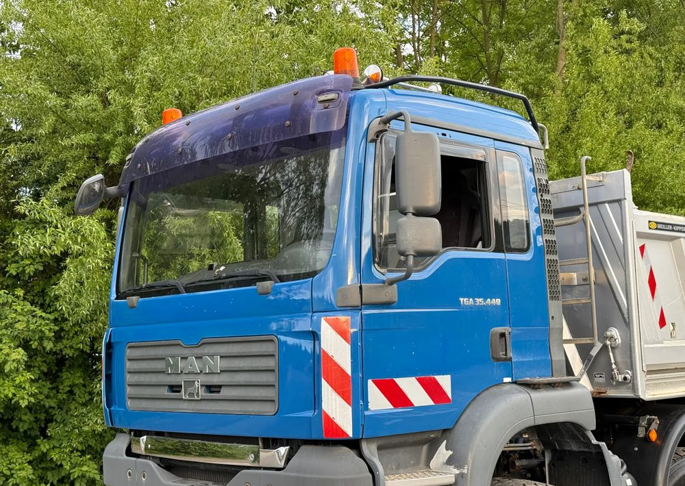 MAN * Kiper Meiller * Wywrotka * 35-440 * MAN TGA 8X4 * Stan Perfekcyjny * - Savivartis sunkvežimis: foto 5 MAN * Kiper Meiller * Wywrotka * 35-440 * MAN TGA 8X4 * Stan Perfekcyjny * - Savivartis sunkvežimis: foto 5