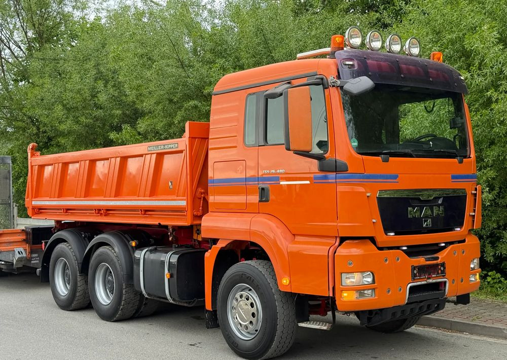 MAN * Kiper * Wywrotka * 26-480 *  MAN TGS 6x4 Bordmatic * Zastaw Tandem Niskopodwozie * Stan Perfekcyjny * - Savivartis sunkvežimis: foto 3 MAN * Kiper * Wywrotka * 26-480 *  MAN TGS 6x4 Bordmatic * Zastaw Tandem Niskopodwozie * Stan Perfekcyjny * - Savivartis sunkvežimis: foto 3