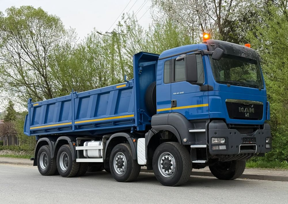 MAN * Kiper * Wywrotka * 35-440 * MAN TGS * 8X8 * Bordmatic * Bardzo Dobry Stan - Savivartis sunkvežimis: foto 2 MAN * Kiper * Wywrotka * 35-440 * MAN TGS * 8X8 * Bordmatic * Bardzo Dobry Stan - Savivartis sunkvežimis: foto 2