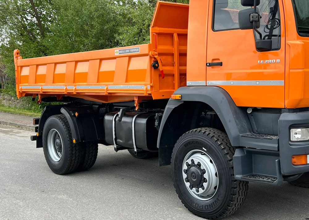 MAN * LE 280 B * MAN * 4x4 * Kiper Wywrotka x3 * Meiller * Sprowadzony * Stan Perfekcyjny * - Savivartis sunkvežimis: foto 5 MAN * LE 280 B * MAN * 4x4 * Kiper Wywrotka x3 * Meiller * Sprowadzony * Stan Perfekcyjny * - Savivartis sunkvežimis: foto 5