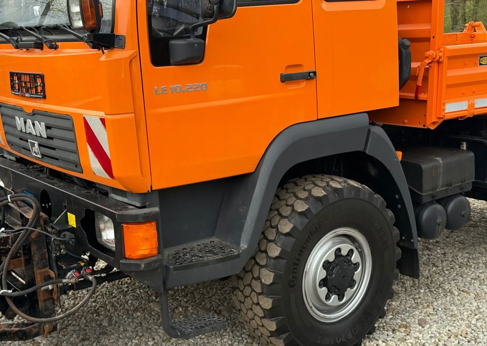 MAN * MAN 10-220 * Pług * Kiper Wywrotka Meiller * 4x4 * Zimowe Utrzymanie * Unimog * - Savivartis sunkvežimis: foto 4 MAN * MAN 10-220 * Pług * Kiper Wywrotka Meiller * 4x4 * Zimowe Utrzymanie * Unimog * - Savivartis sunkvežimis: foto 4