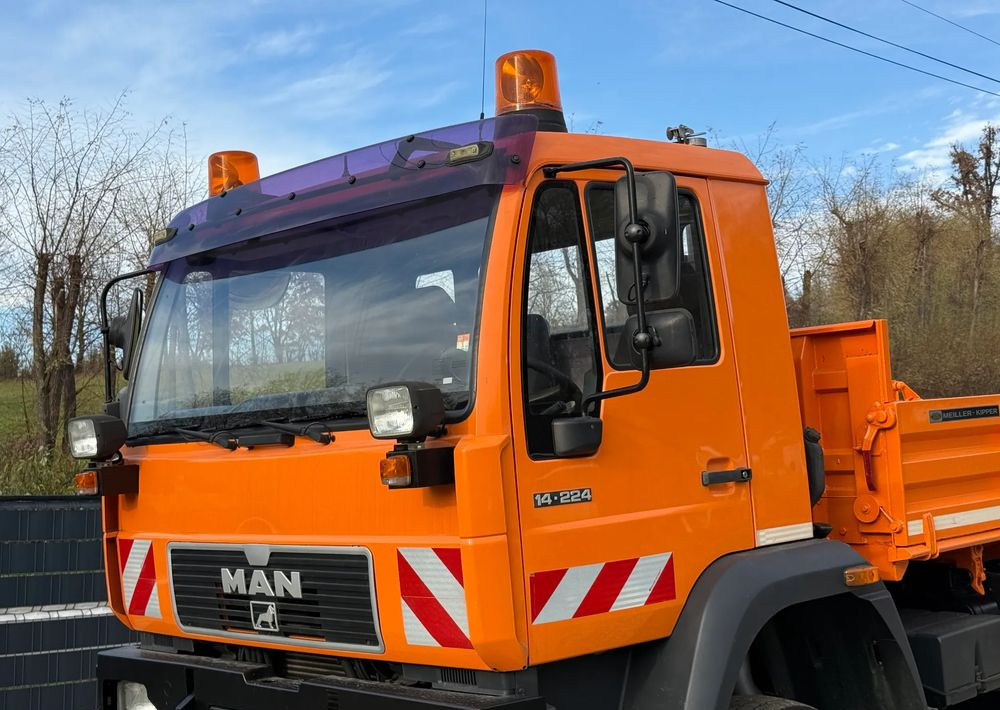 MAN * MAN 14-220 * Kiper Wywrotka Meiller * 4x4 * Zimowe Utrzymanie * Unimog * - Savivartis sunkvežimis: foto 5 MAN * MAN 14-220 * Kiper Wywrotka Meiller * 4x4 * Zimowe Utrzymanie * Unimog * - Savivartis sunkvežimis: foto 5