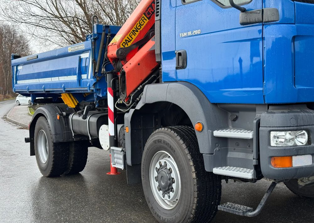 MAN * MAN 18 280 * Kiper Wywrotka * 4x4 * HDS Palfinger  120 STAN BARDZO DOBRY * Sprowadzony - Savivartis sunkvežimis: foto 5 MAN * MAN 18 280 * Kiper Wywrotka * 4x4 * HDS Palfinger  120 STAN BARDZO DOBRY * Sprowadzony - Savivartis sunkvežimis: foto 5