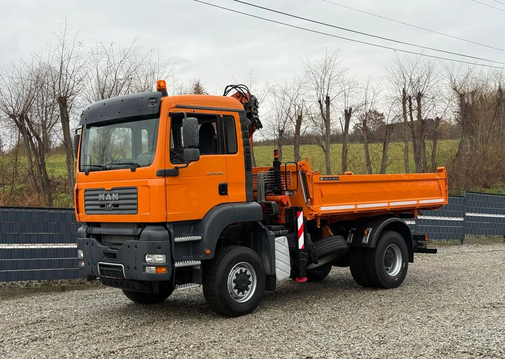 MAN * MAN 18 480 * KIPER WYWROTKA * 4x4 * HDS ATLAS 85* STAN BARDZO DOBRY * Sprowadzony - Savivartis sunkvežimis: foto 2 MAN * MAN 18 480 * KIPER WYWROTKA * 4x4 * HDS ATLAS 85* STAN BARDZO DOBRY * Sprowadzony - Savivartis sunkvežimis: foto 2