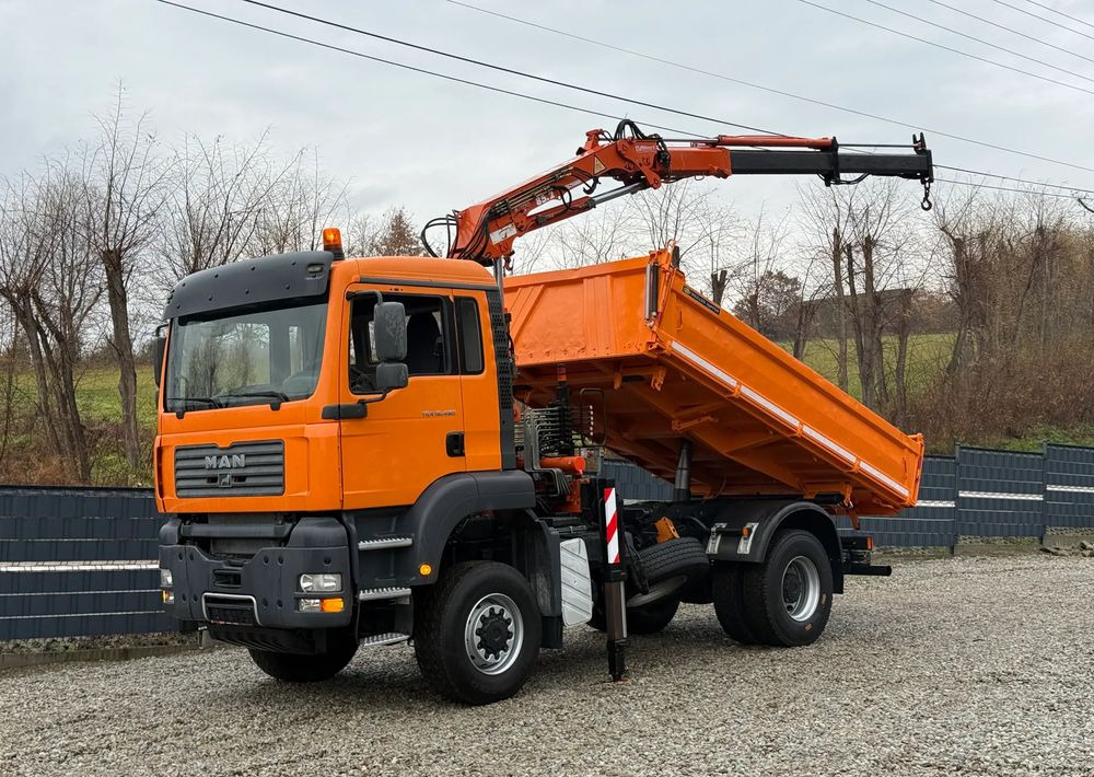 MAN * MAN 18 480 * KIPER WYWROTKA * 4x4 * HDS ATLAS 85* STAN BARDZO DOBRY * Sprowadzony - Savivartis sunkvežimis: foto 1 MAN * MAN 18 480 * KIPER WYWROTKA * 4x4 * HDS ATLAS 85* STAN BARDZO DOBRY * Sprowadzony - Savivartis sunkvežimis: foto 1