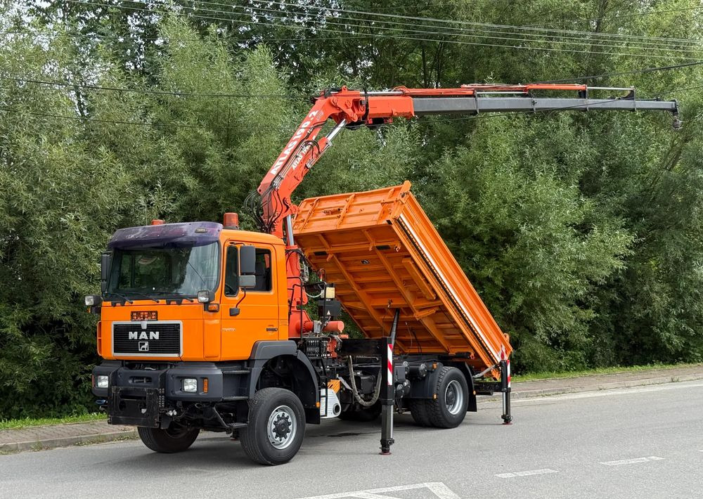 MAN * MAN FE 410 A * Kiper Wywrotka * 4x4 * HDS ATLAS 190 * Sprowadzony* Bardzo Dobry Stan * - Savivartis sunkvežimis: foto 2 MAN * MAN FE 410 A * Kiper Wywrotka * 4x4 * HDS ATLAS 190 * Sprowadzony* Bardzo Dobry Stan * - Savivartis sunkvežimis: foto 2