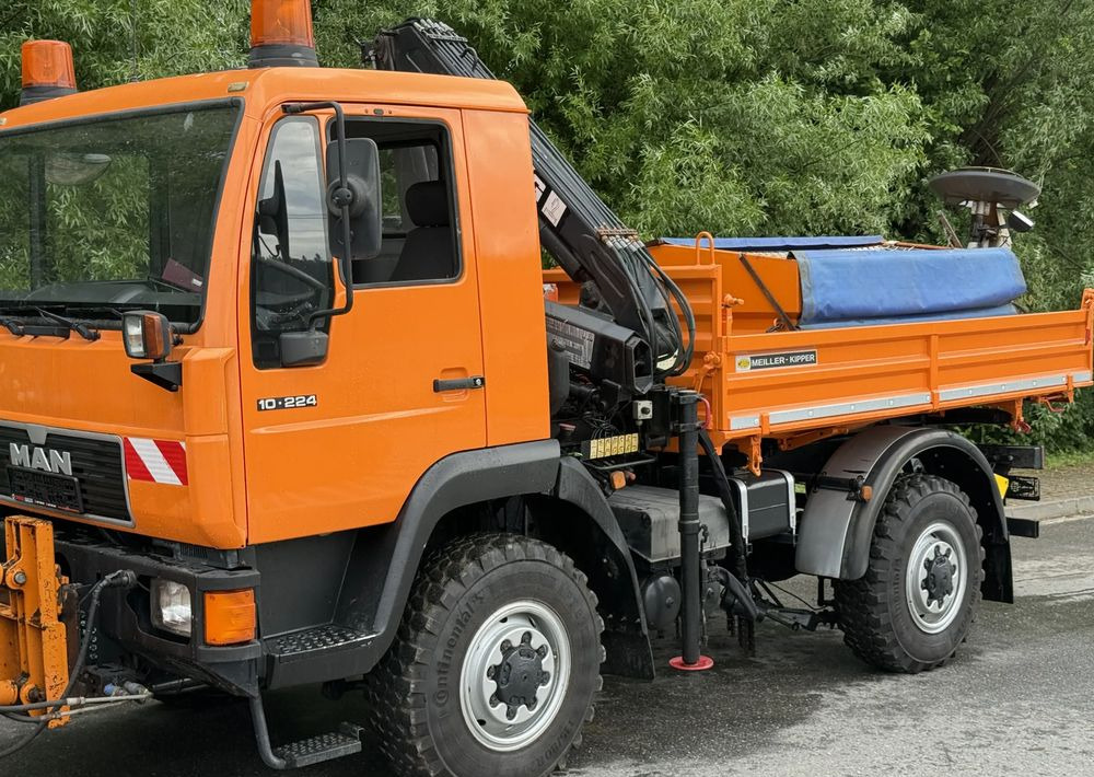 MAN * MAN LE 10.220 *Kiper Wywrotka * 4x4 * Pług Piaskarka * Zimowe Utrzymanie * Sprowadzony * HDS MKG * - Savivartis sunkvežimis: foto 3 MAN * MAN LE 10.220 *Kiper Wywrotka * 4x4 * Pług Piaskarka * Zimowe Utrzymanie * Sprowadzony * HDS MKG * - Savivartis sunkvežimis: foto 3