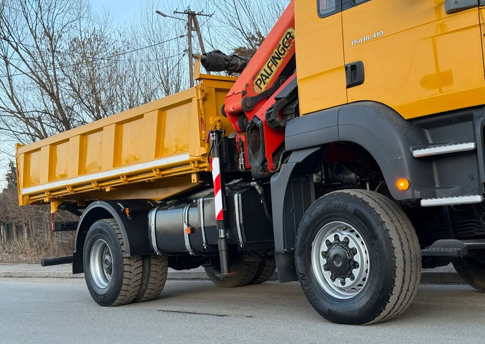 MAN * MAN TGA 18-410 * KIPER WYWROTKA * 4x4 * HDS Palfinger PK16500* Sprowadzony* Bardzo Dobry Stan * - Savivartis sunkvežimis: foto 5 MAN * MAN TGA 18-410 * KIPER WYWROTKA * 4x4 * HDS Palfinger PK16500* Sprowadzony* Bardzo Dobry Stan * - Savivartis sunkvežimis: foto 5