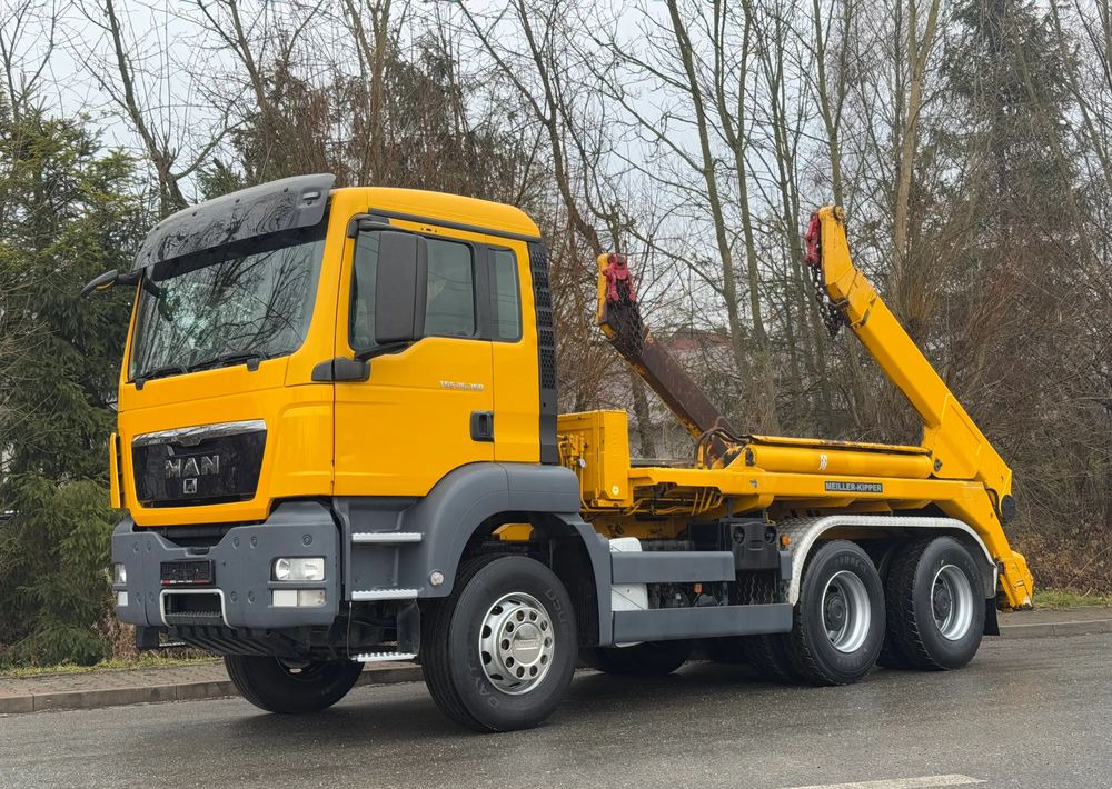 MAN * Sprowadzony * MAN TGS * 6x4 * Bramowiec * Bardzo Dobry Stan * Meiller Kiper * - Nuožulnaus pakėlimo ant platformos sunkvežimis: foto 1 MAN * Sprowadzony * MAN TGS * 6x4 * Bramowiec * Bardzo Dobry Stan * Meiller Kiper * - Nuožulnaus pakėlimo ant platformos sunkvežimis: foto 1