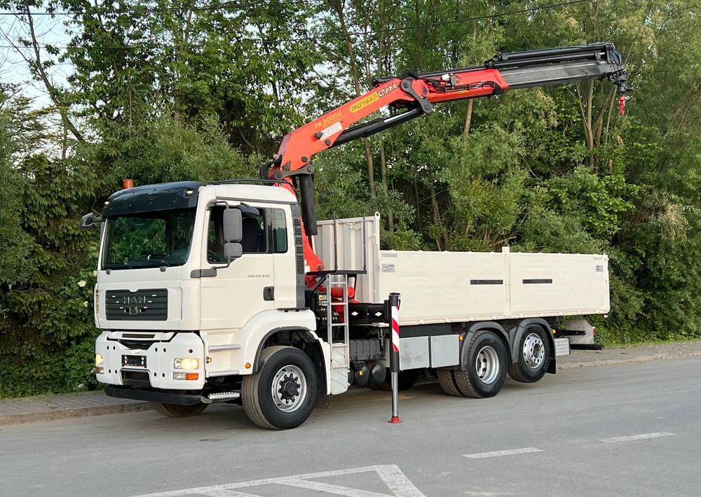 MAN * TGA 26-440 * 4x6 Hydrodrive * HDS Palfinger PK 20002 * Bardzo Dobry Stan - Platforminis/ Bortinis sunkvežimis, Sunkvežimis su kranu: foto 1 MAN * TGA 26-440 * 4x6 Hydrodrive * HDS Palfinger PK 20002 * Bardzo Dobry Stan - Platforminis/ Bortinis sunkvežimis, Sunkvežimis su kranu: foto 1