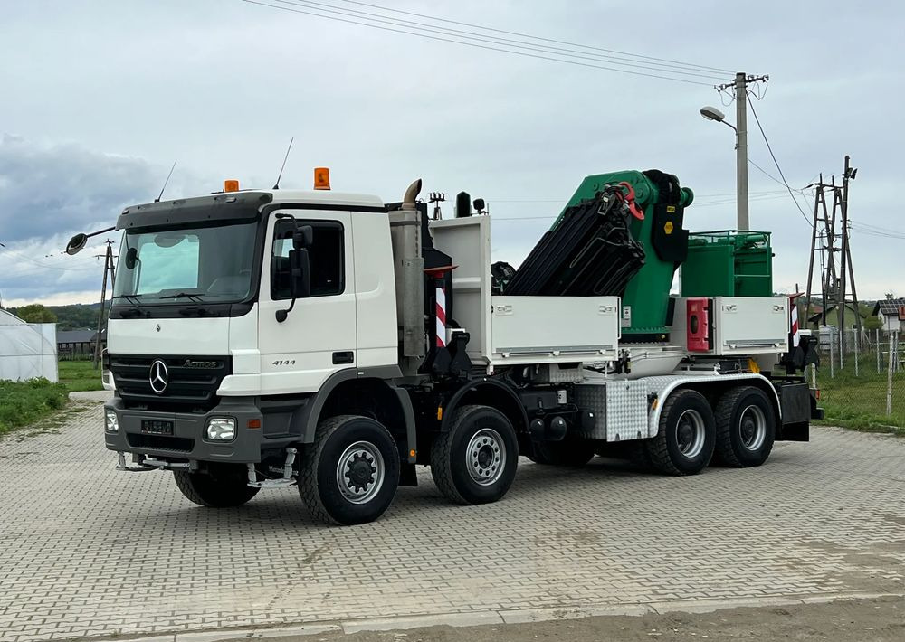 Mercedes-Benz * HDS Palfinger 150002 + FLY JIB PJ 170 * Mercedes Actros 8x6 * Dźwig * 40 TON * Wyciągarka * 35 Metrów * Kosz * - Sunkvežimis su kranu: foto 2 Mercedes-Benz * HDS Palfinger 150002 + FLY JIB PJ 170 * Mercedes Actros 8x6 * Dźwig * 40 TON * Wyciągarka * 35 Metrów * Kosz * - Sunkvežimis su kranu: foto 2