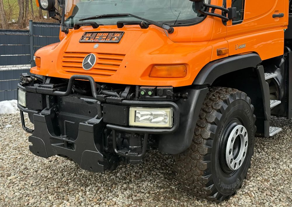 Mercedes-Benz * Mercedes Unimog U 400 * HDS HIAB 166 * Specjalny * Energetyka * Kosz do HDS * Stan Idealny - Platforminis/ Bortinis sunkvežimis, Sunkvežimis su kranu: foto 3 Mercedes-Benz * Mercedes Unimog U 400 * HDS HIAB 166 * Specjalny * Energetyka * Kosz do HDS * Stan Idealny - Platforminis/ Bortinis sunkvežimis, Sunkvežimis su kranu: foto 3