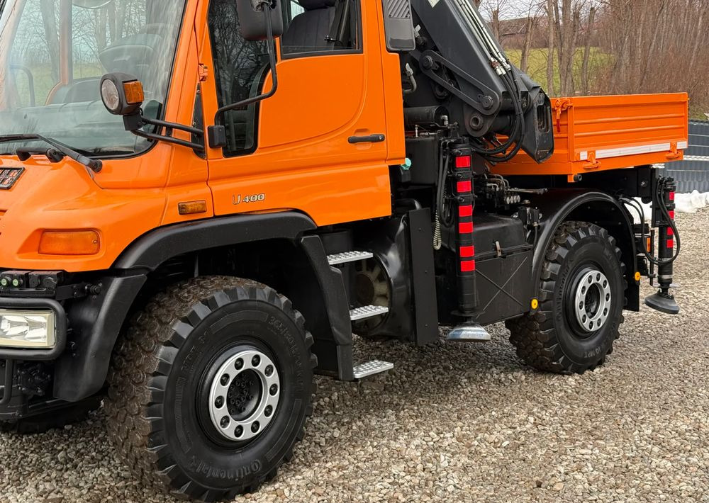 Mercedes-Benz * Mercedes Unimog U 400 * HDS HIAB 166 * Specjalny * Energetyka * Kosz do HDS * Stan Idealny - Platforminis/ Bortinis sunkvežimis, Sunkvežimis su kranu: foto 5 Mercedes-Benz * Mercedes Unimog U 400 * HDS HIAB 166 * Specjalny * Energetyka * Kosz do HDS * Stan Idealny - Platforminis/ Bortinis sunkvežimis, Sunkvežimis su kranu: foto 5