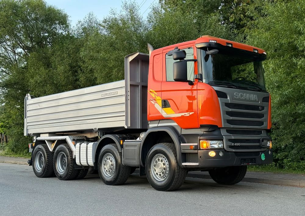 Scania * Kiper * Wywrotka * Scania R490 * 8X4 * Bordmatic * Jak Nowy * Stan Perfekcyjny * Sprowadzony - Savivartis sunkvežimis: foto 2 Scania * Kiper * Wywrotka * Scania R490 * 8X4 * Bordmatic * Jak Nowy * Stan Perfekcyjny * Sprowadzony - Savivartis sunkvežimis: foto 2