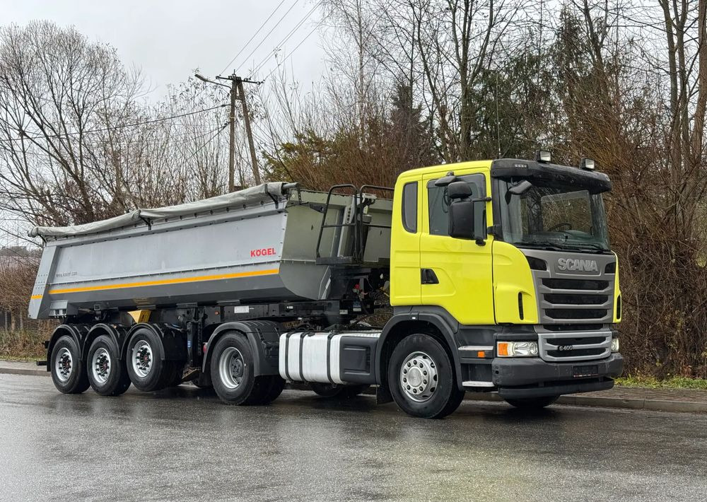 Scania * Zestaw * Scania G400 + Naczepa Kogel Kiper Wywrotka  * Sprowadzony * Bardzo Dobry Stan * - Vilkikas, Savivartis puspriekabė: foto 2 Scania * Zestaw * Scania G400 + Naczepa Kogel Kiper Wywrotka  * Sprowadzony * Bardzo Dobry Stan * - Vilkikas, Savivartis puspriekabė: foto 2