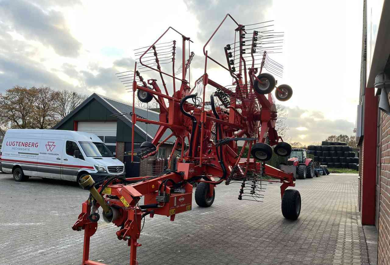 Kuhn GA 8521 zwadhark zwiller rugger rake weidebouwmachines - Šieno grėblys/ Vartytuvas: foto 3 Kuhn GA 8521 zwadhark zwiller rugger rake weidebouwmachines - Šieno grėblys/ Vartytuvas: foto 3
