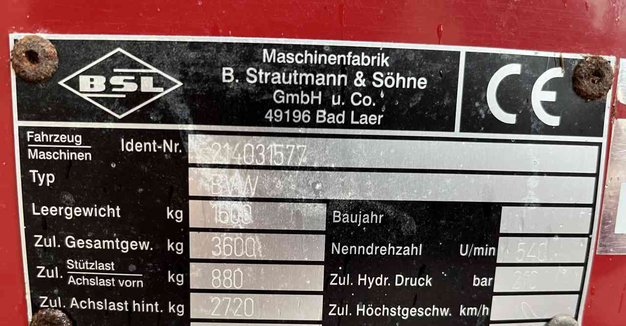 Strautmann BVW Blokkenwagen doseerwagen voermachines - Siloso įranga: foto 5 Strautmann BVW Blokkenwagen doseerwagen voermachines - Siloso įranga: foto 5