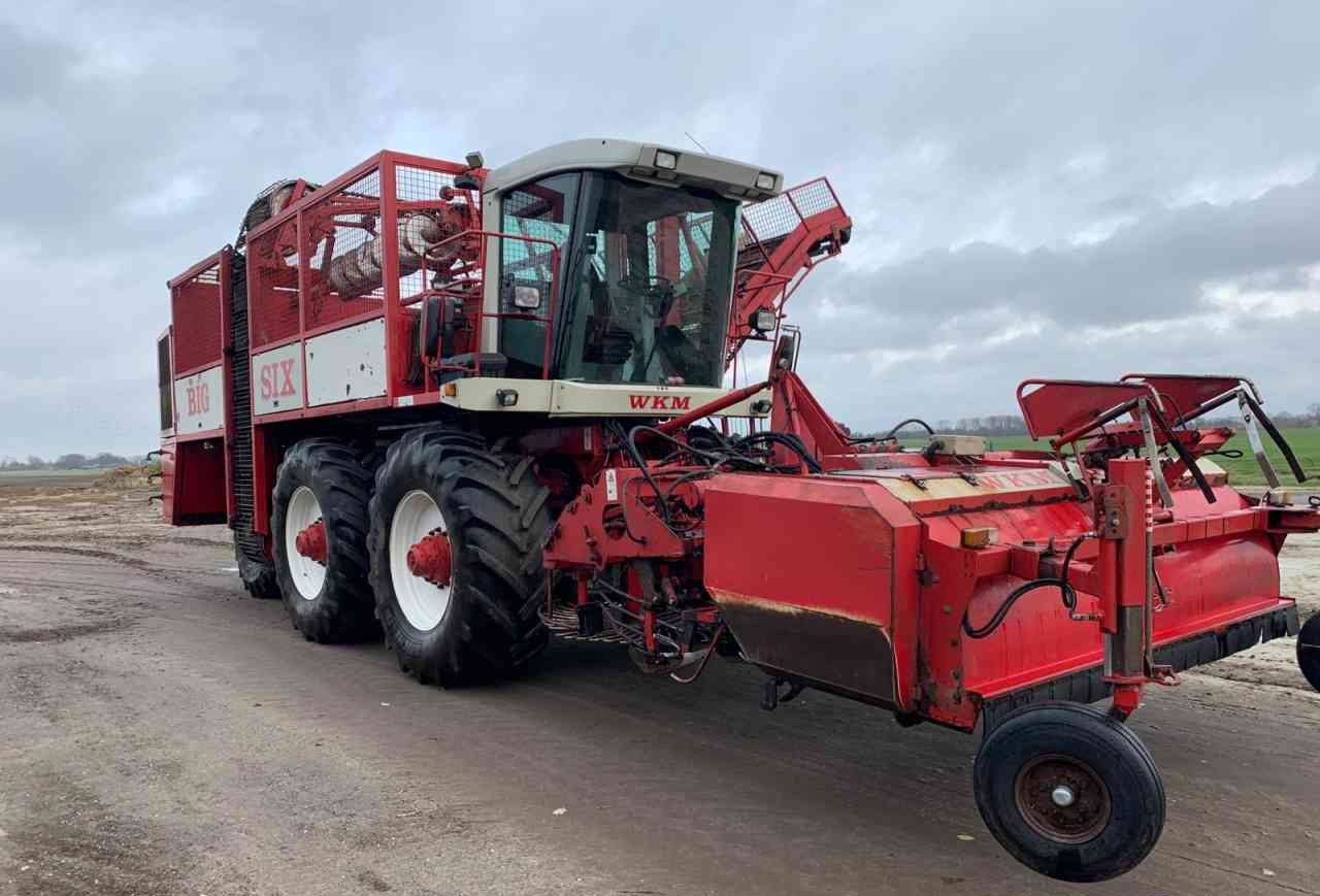 WKM Agrifac WKM BIG SIX Bietenrooier, rooimachines, oogstmachines. - Runkelių kombainas: foto 1 WKM Agrifac WKM BIG SIX Bietenrooier, rooimachines, oogstmachines. - Runkelių kombainas: foto 1