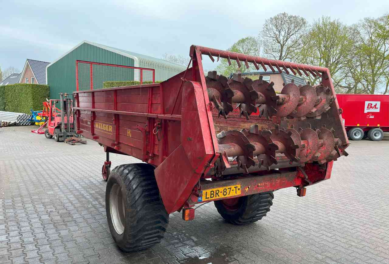 Welger LS 300 mestverspreider, mestwagen, meststrooier, vaste mest, mestverwerking - Mėšlo kratytuvas: foto 4 Welger LS 300 mestverspreider, mestwagen, meststrooier, vaste mest, mestverwerking - Mėšlo kratytuvas: foto 4