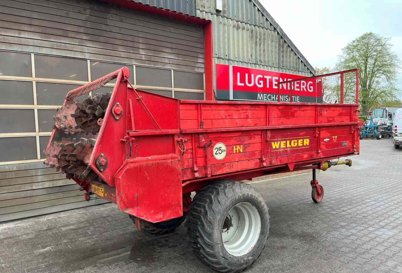 Welger LS 300 mestverspreider, mestwagen, meststrooier, vaste mest, mestverwerking - Mėšlo kratytuvas: foto 5 Welger LS 300 mestverspreider, mestwagen, meststrooier, vaste mest, mestverwerking - Mėšlo kratytuvas: foto 5