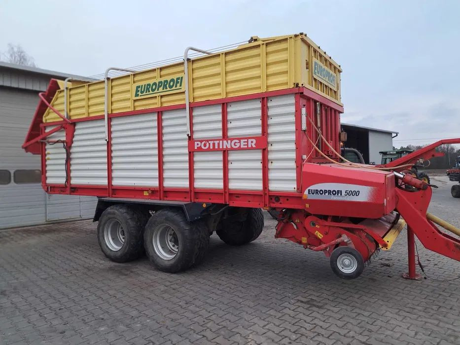 Przyczepa samozbierająca Pottinger Europrofi 5000 - Priekaba rinktuvė: foto 2 Przyczepa samozbierająca Pottinger Europrofi 5000 - Priekaba rinktuvė: foto 2