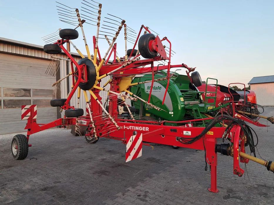 Zgrabiarka Pottinger EUROTOP 771A jak nowa 100% oryginał - Šieno grėblys/ Vartytuvas: foto 5 Zgrabiarka Pottinger EUROTOP 771A jak nowa 100% oryginał - Šieno grėblys/ Vartytuvas: foto 5