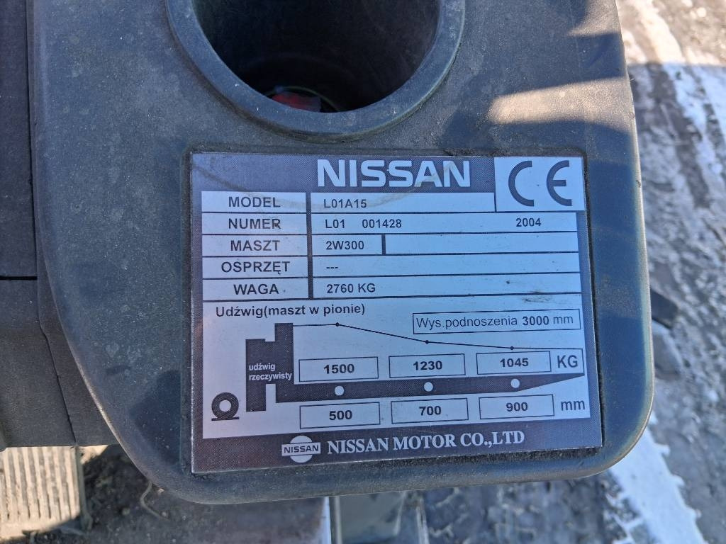 Nissan L01A15 - Dujinis krautuvas: foto 3 Nissan L01A15 - Dujinis krautuvas: foto 3