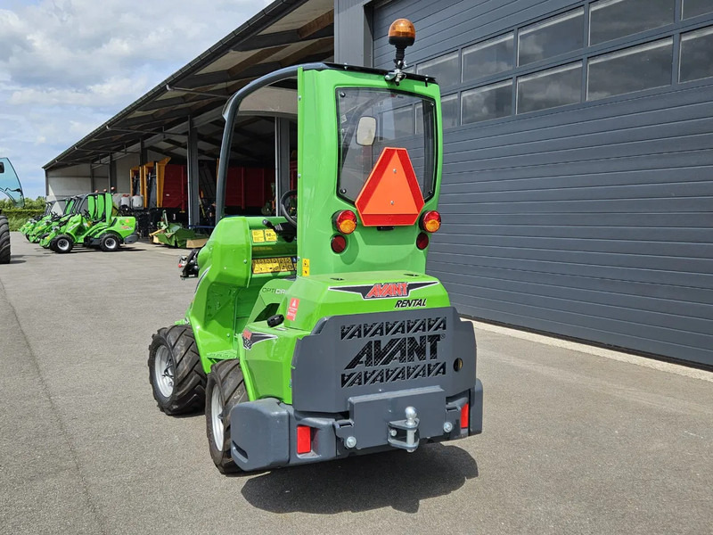 Vikšrinis mini krautuvas Avant 528 Rental mini-shovel: foto 6