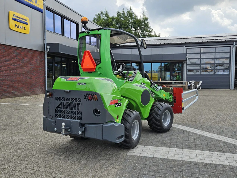 Avant Mini-shovel 735i Rental met Kemp balenklem - Vikšrinis mini krautuvas: foto 5 Avant Mini-shovel 735i Rental met Kemp balenklem - Vikšrinis mini krautuvas: foto 5