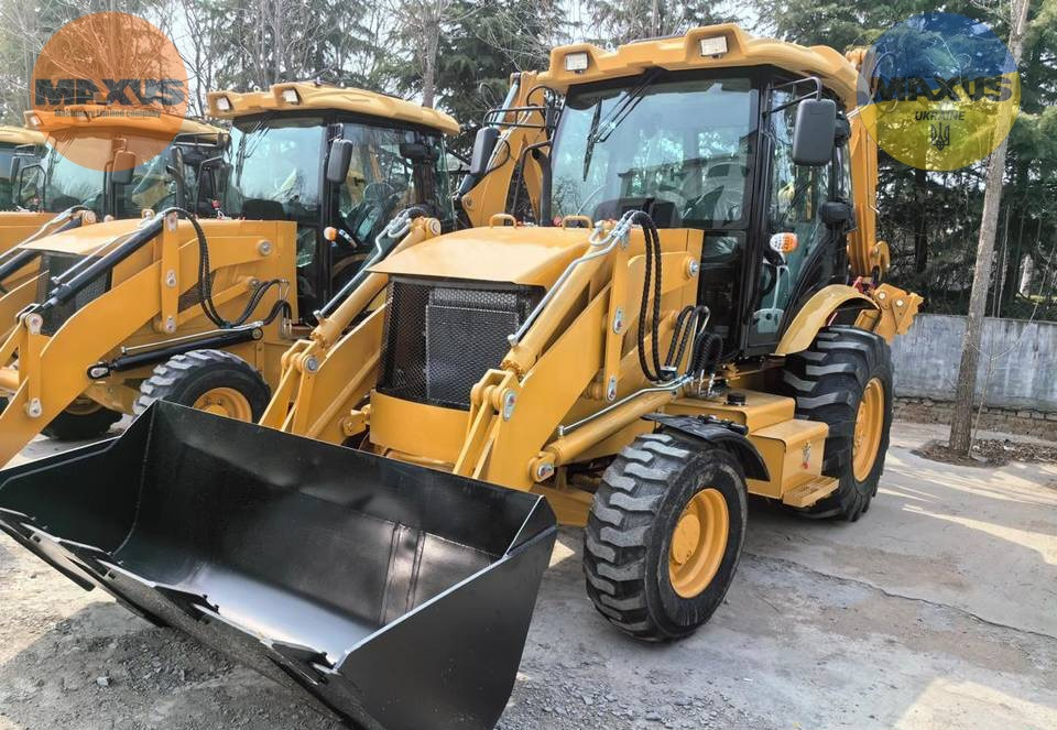 Nauja Ekskavatorius-krautuvas Maxus 3cx Maxus kotró-rakodógép: foto 6