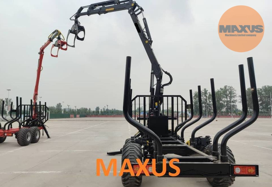 Maxus MAXUS 1400 Erdészeti Pótkocsi + Daru 780 - Miško priekaba: foto 2 Maxus MAXUS 1400 Erdészeti Pótkocsi + Daru 780 - Miško priekaba: foto 2