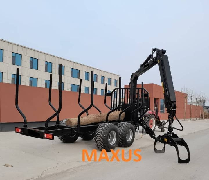 Maxus MAXUS 1400 Forestry Trailer + Crane 780 - Miško priekaba: foto 5 Maxus MAXUS 1400 Forestry Trailer + Crane 780 - Miško priekaba: foto 5
