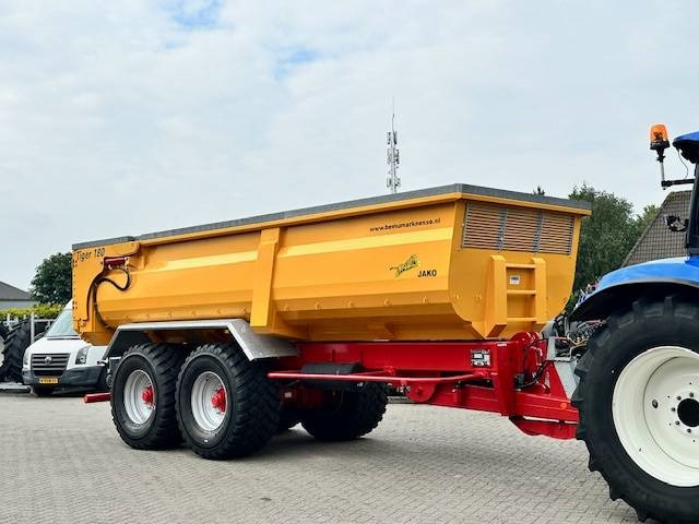 Jako Tiger 180 landbouwkipper. Nieuw! direct leverbaar! - Savivartė traktorinė priekaba: foto 4 Jako Tiger 180 landbouwkipper. Nieuw! direct leverbaar! - Savivartė traktorinė priekaba: foto 4