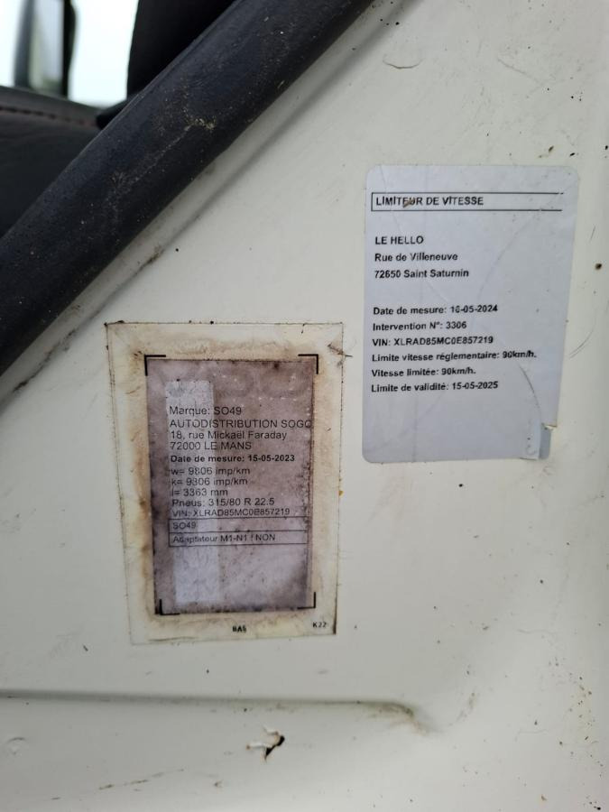 Autocisterna pervežimui maisto produktų DAF 85 .410: foto 14
