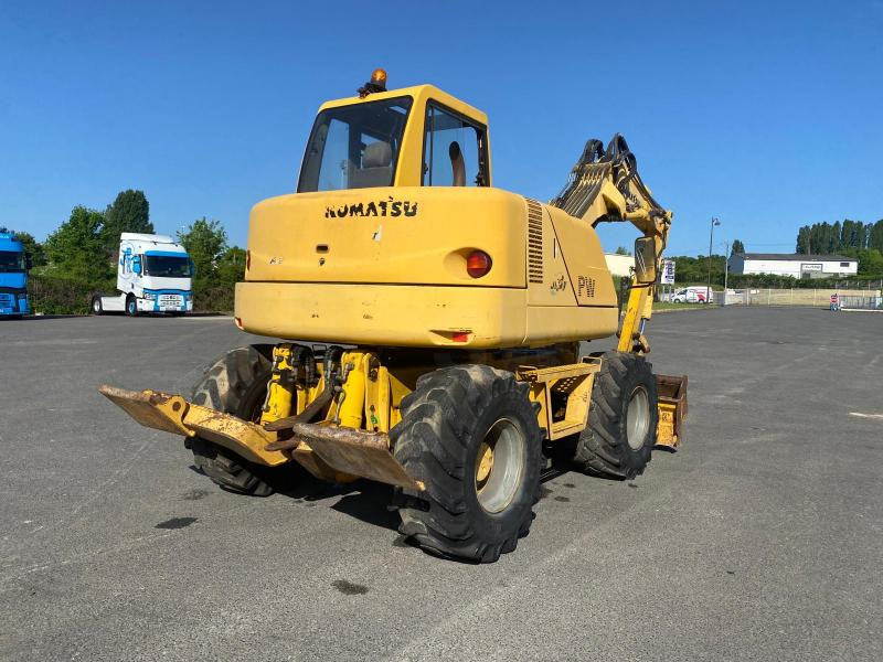 Komatsu PW95 - Ratinis ekskavatorius: foto 4 Komatsu PW95 - Ratinis ekskavatorius: foto 4
