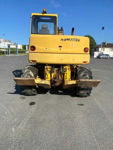 Komatsu PW95 - Ratinis ekskavatorius: foto 3 Komatsu PW95 - Ratinis ekskavatorius: foto 3
