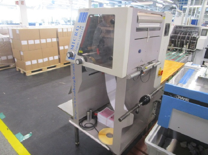 MICRO-FORMS LABELLER 18S (Klebt Etiketten auf Bogen) - Spausdinimo mašina: foto 2 MICRO-FORMS LABELLER 18S (Klebt Etiketten auf Bogen) - Spausdinimo mašina: foto 2
