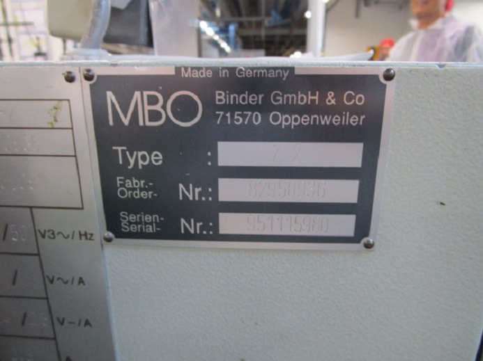MOBILES FALZSCHWERT MBO Z2 - Lankstymo mašina: foto 3 MOBILES FALZSCHWERT MBO Z2 - Lankstymo mašina: foto 3