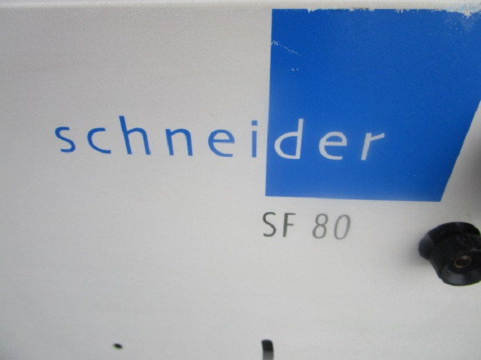 SCHNEIDER SF-80 - Spausdinimo mašina: foto 5 SCHNEIDER SF-80 - Spausdinimo mašina: foto 5
