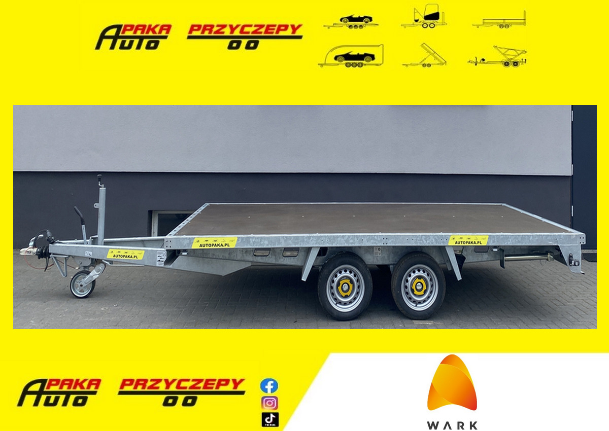 PLATFORMY PRZYCZEPA 4x2 WARK DMC 2700 / WARK 4x2 Platform Trailer DMC 2700 - Platforminė/ Bortinė priekaba: foto 1 PLATFORMY PRZYCZEPA 4x2 WARK DMC 2700 / WARK 4x2 Platform Trailer DMC 2700 - Platforminė/ Bortinė priekaba: foto 1