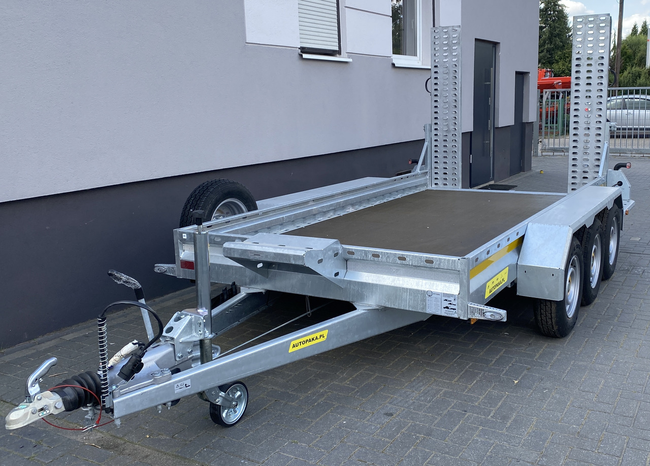 PRZYCZEPA LAWETA DO MINIKOPARKI KOPARKI 3 OSIE / MINI EXCAVATOR TRANSPORTER TRAILER 3 AXLES - Priekaba spec technikai: foto 5 PRZYCZEPA LAWETA DO MINIKOPARKI KOPARKI 3 OSIE / MINI EXCAVATOR TRANSPORTER TRAILER 3 AXLES - Priekaba spec technikai: foto 5