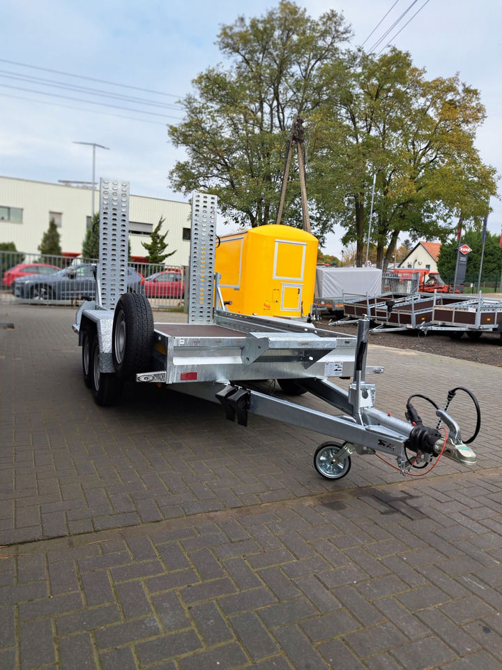 Nauja Priekaba spec technikai PRZYCZEPA LAWETA DO MINIKOPARKI POD KOPARKĘ 315 x 150 cm, 2700KG / MINI EXCAVATOR TRANSPORTER TRAILER 2700KG: foto 8