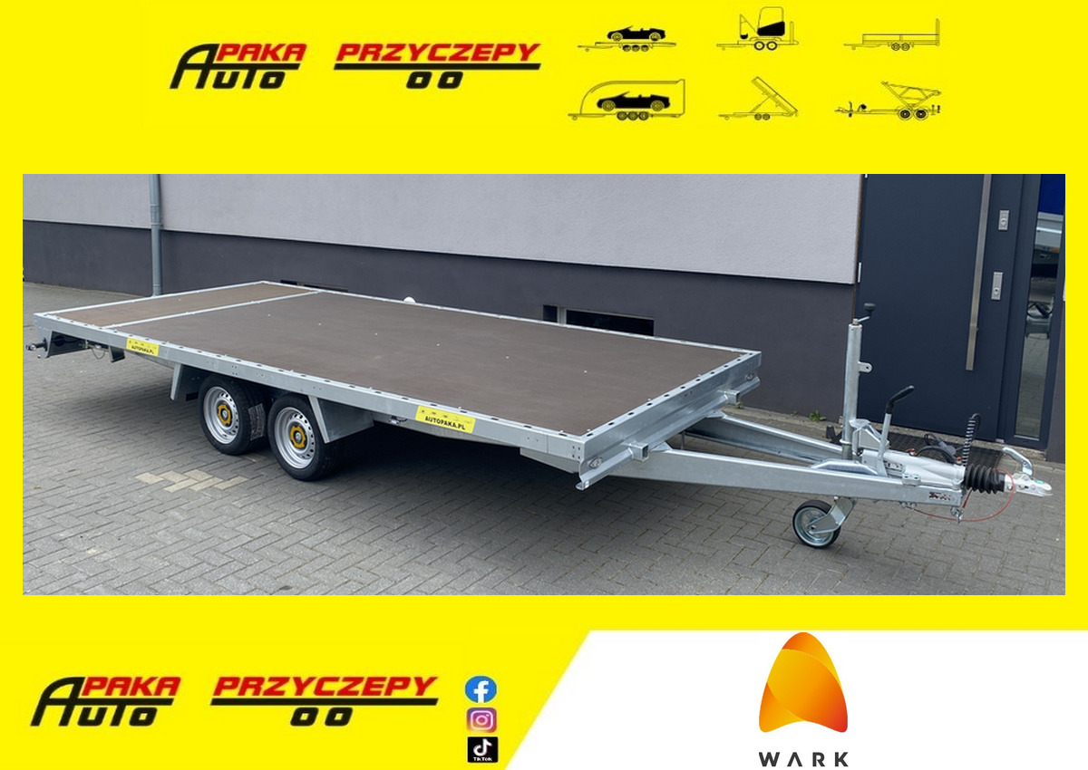 PRZYCZEPA PLATFORMOWA 5X2 WARK DMC 3500 / WARK PLATFORM TRAILER 5X2 DMC 3500 - Platforminė/ Bortinė priekaba: foto 1 PRZYCZEPA PLATFORMOWA 5X2 WARK DMC 3500 / WARK PLATFORM TRAILER 5X2 DMC 3500 - Platforminė/ Bortinė priekaba: foto 1