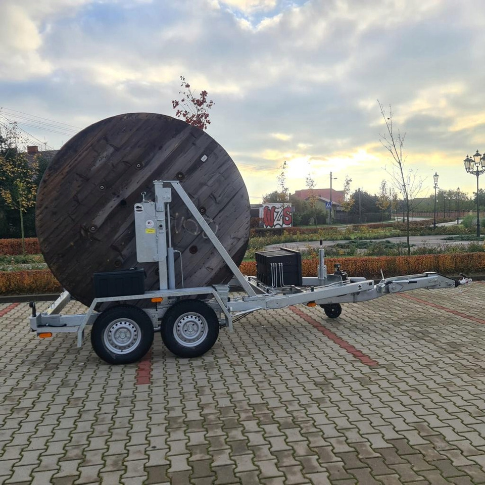 PRZYCZEPA SŁUPOWA KABLOWA PRZEWÓZ KABLI 3500 KG / POLE CABLE TRAILER FOR CABLE TRANSPORT 3500 KG - Kabeliu priekaba: foto 5 PRZYCZEPA SŁUPOWA KABLOWA PRZEWÓZ KABLI 3500 KG / POLE CABLE TRAILER FOR CABLE TRANSPORT 3500 KG - Kabeliu priekaba: foto 5