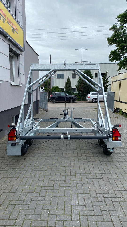 PRZYCZEPA WARK KABLOWA Z WCIĄGARKĄ RĘCZNĄ, DMC 3500 KG / WARK Cable Trailer with Manual Winch, DMC 3500 KG - Kabeliu priekaba: foto 2 PRZYCZEPA WARK KABLOWA Z WCIĄGARKĄ RĘCZNĄ, DMC 3500 KG / WARK Cable Trailer with Manual Winch, DMC 3500 KG - Kabeliu priekaba: foto 2