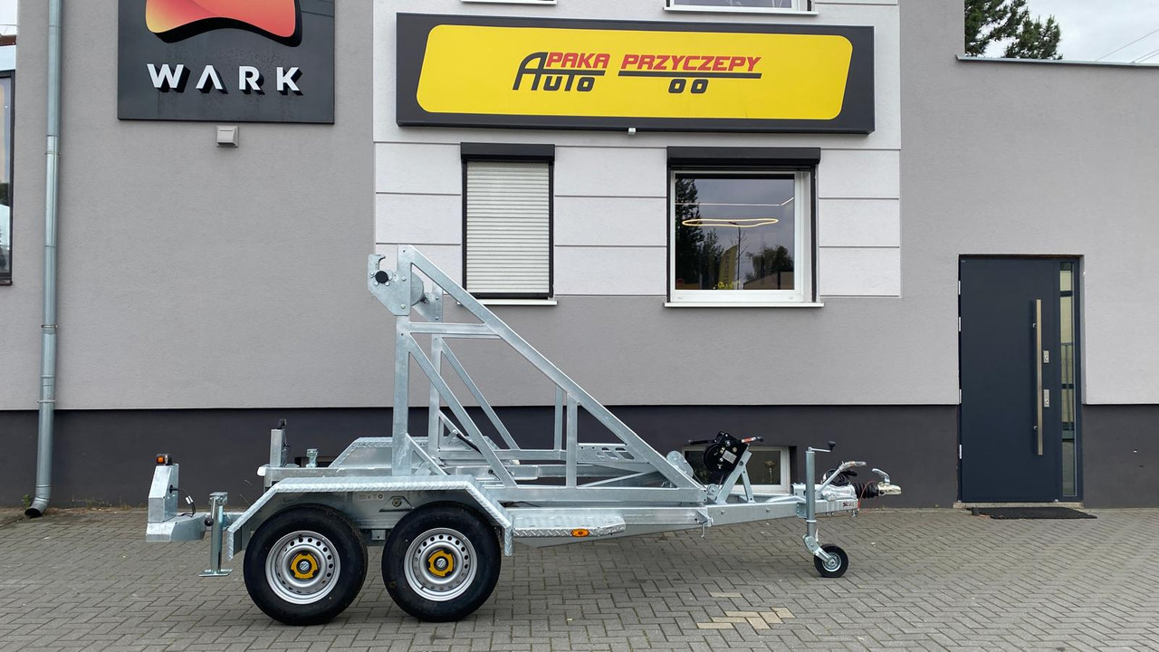 PRZYCZEPA WARK KABLOWA Z WCIĄGARKĄ RĘCZNĄ, DMC 3500 KG / WARK Cable Trailer with Manual Winch, DMC 3500 KG - Kabeliu priekaba: foto 5 PRZYCZEPA WARK KABLOWA Z WCIĄGARKĄ RĘCZNĄ, DMC 3500 KG / WARK Cable Trailer with Manual Winch, DMC 3500 KG - Kabeliu priekaba: foto 5
