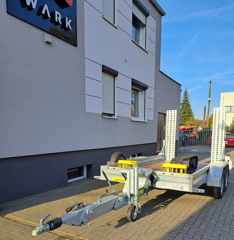 PRZYCZEPA WARK KHD DO MINIKOPARKI KOPARKI REGULOWANY DYSZEL DMC 3500 / WARK KHD TRAILER FOR MINI EXCAVATOR WITH ADJUSTABLE DRAWBAR DMC 3500 - Priekaba spec technikai: foto 4 PRZYCZEPA WARK KHD DO MINIKOPARKI KOPARKI REGULOWANY DYSZEL DMC 3500 / WARK KHD TRAILER FOR MINI EXCAVATOR WITH ADJUSTABLE DRAWBAR DMC 3500 - Priekaba spec technikai: foto 4
