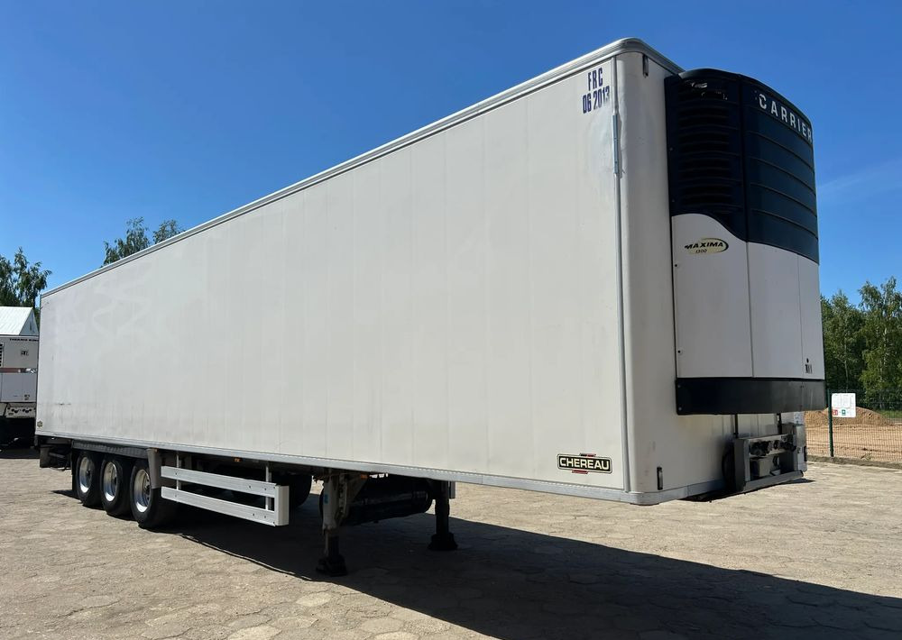 Chereau CHŁODNIA / CARRIER MAXIMA 1300 / DIESEL + ELEKTRYK / 2007 ROK !! - Refrižeratorius puspriekabė: foto 1 Chereau CHŁODNIA / CARRIER MAXIMA 1300 / DIESEL + ELEKTRYK / 2007 ROK !! - Refrižeratorius puspriekabė: foto 1
