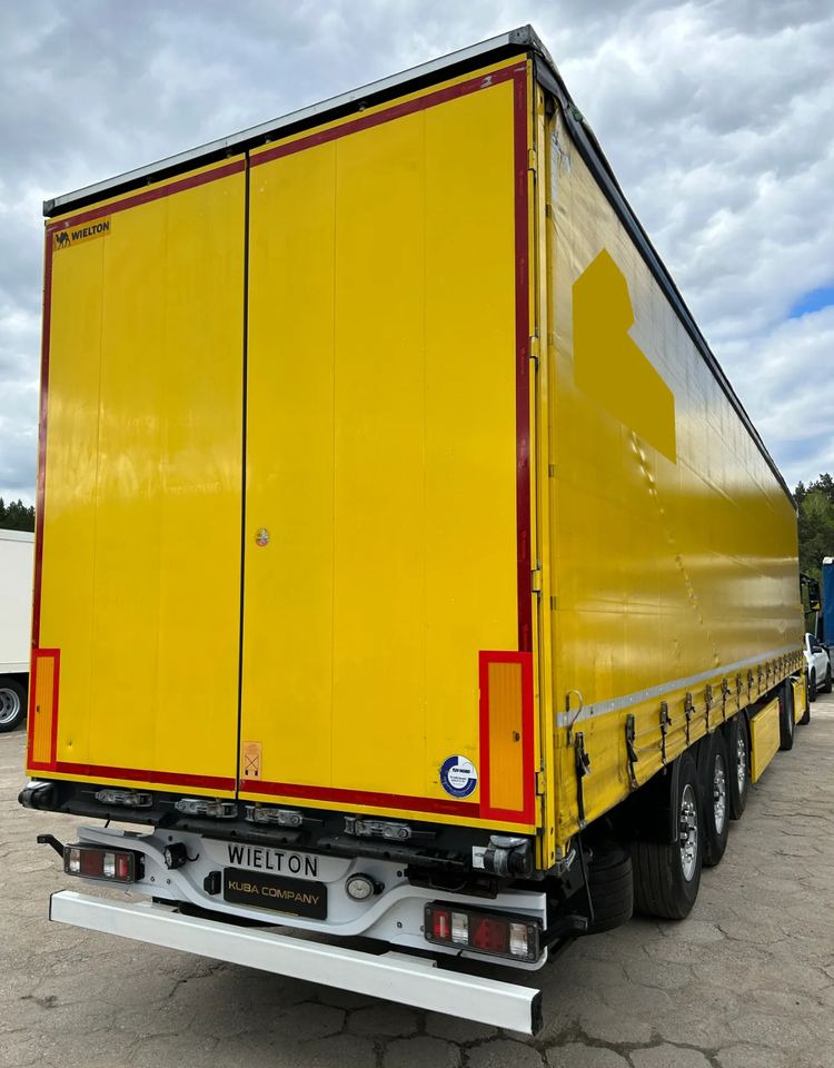 Wielton NS3K FIRANKA / STANDARD / OŚ PODNOSZONA / KOSZ PALETOWY / 2019 ROK !! - Tentinė puspriekabė: foto 5 Wielton NS3K FIRANKA / STANDARD / OŚ PODNOSZONA / KOSZ PALETOWY / 2019 ROK !! - Tentinė puspriekabė: foto 5